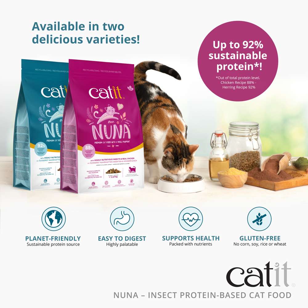 Catit Nuna Insect Protein Based Cat Food