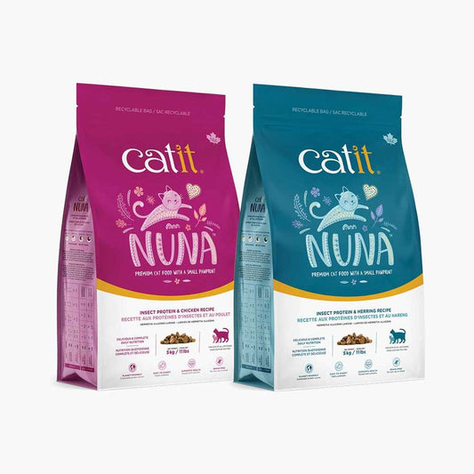 Catit Nuna - Nourriture à base de protéines d’insectes pour chats