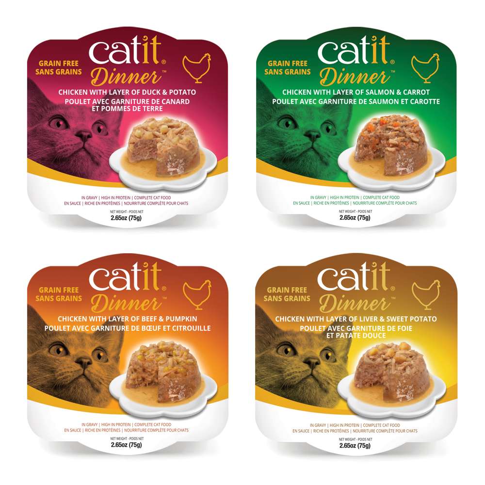 Repas de poulet Catit