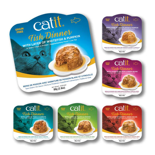 Repas de poisson Catit
