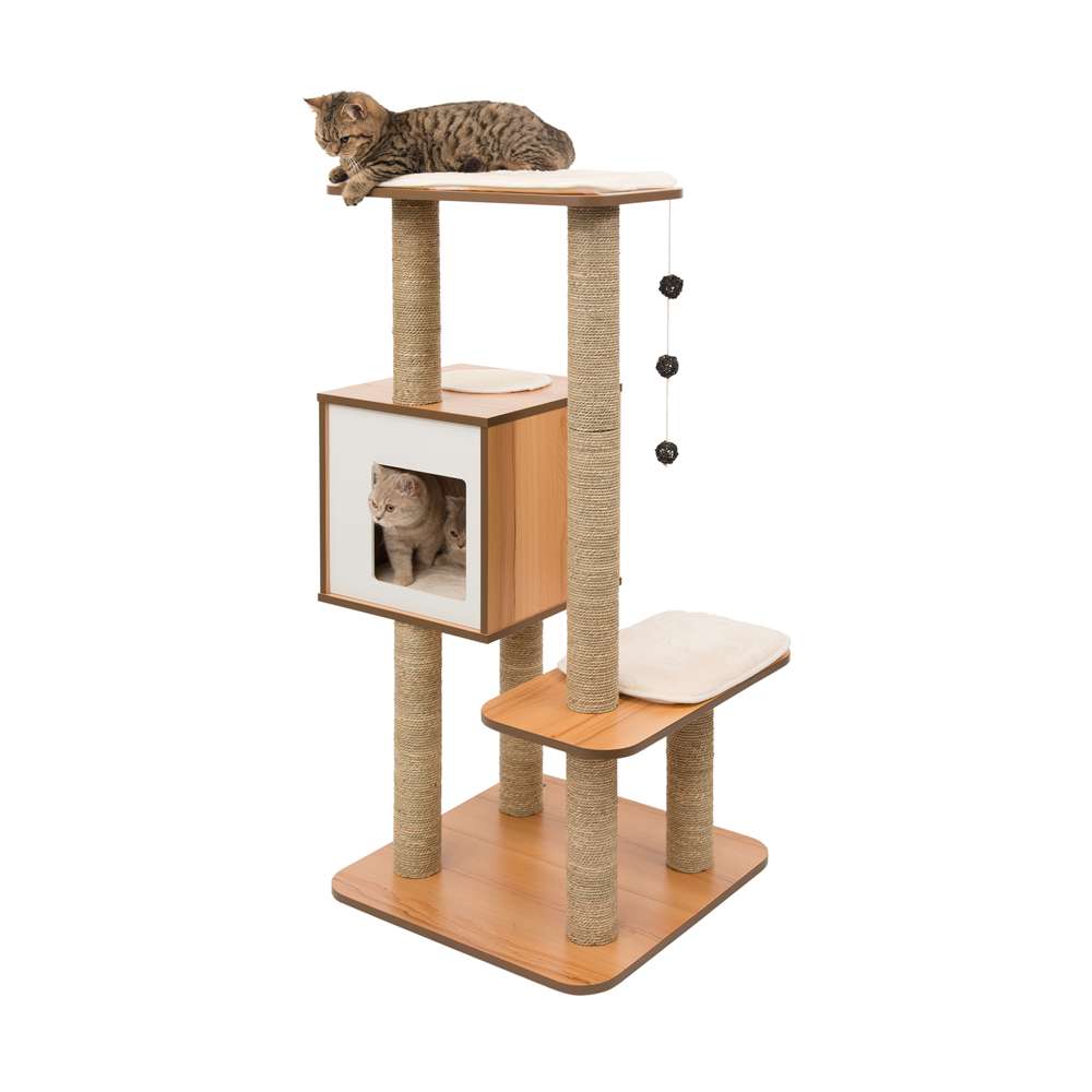 Meuble Vesper High Base  ─ Noyer