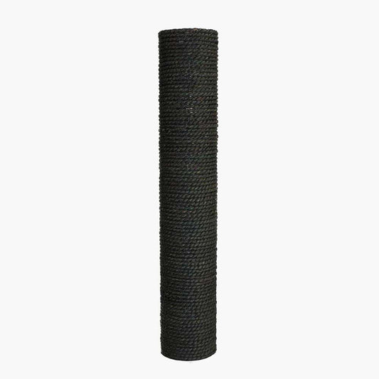 Poteau à griffer Vesper en jonc de mer, noir V2 - 8 x 44,5 cm