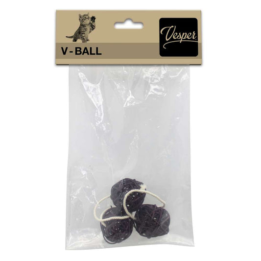 Balles de rotin Vesper, paquet de 3