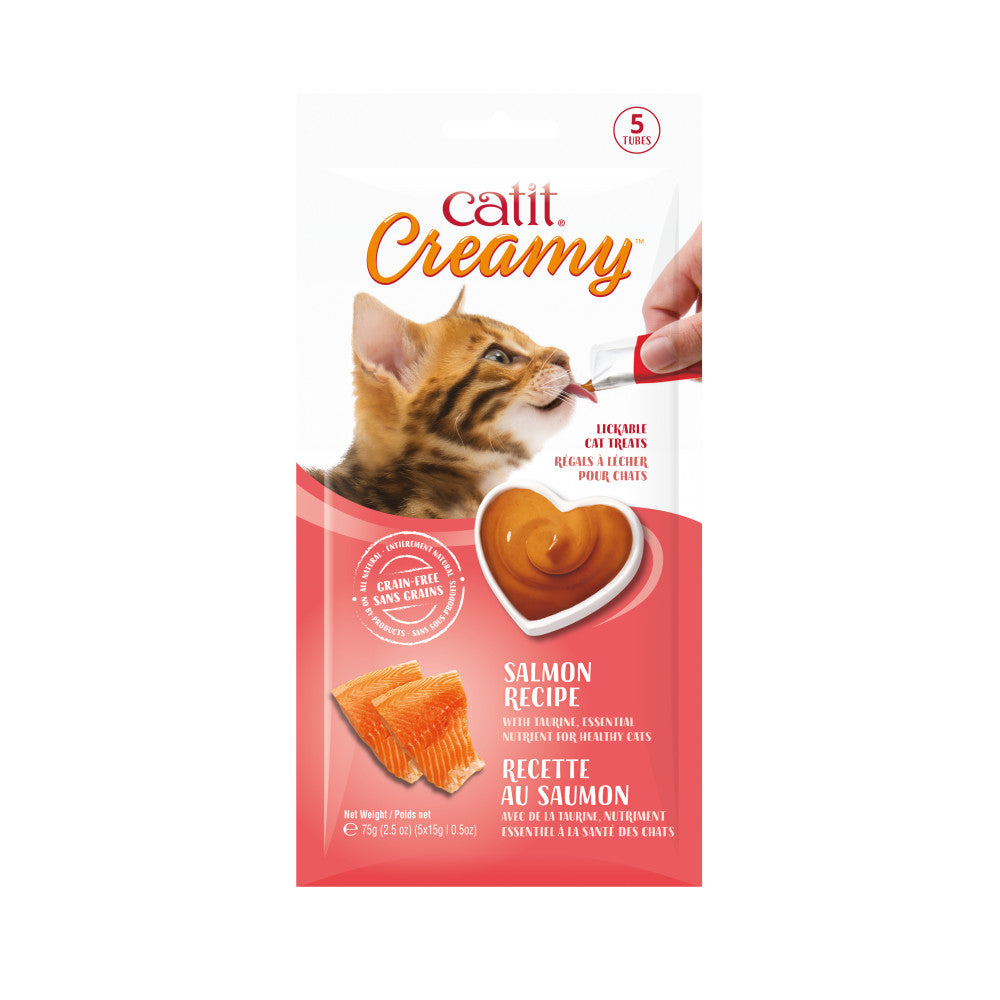 Gâteries Catit Creamy pour chats – paquet de 5