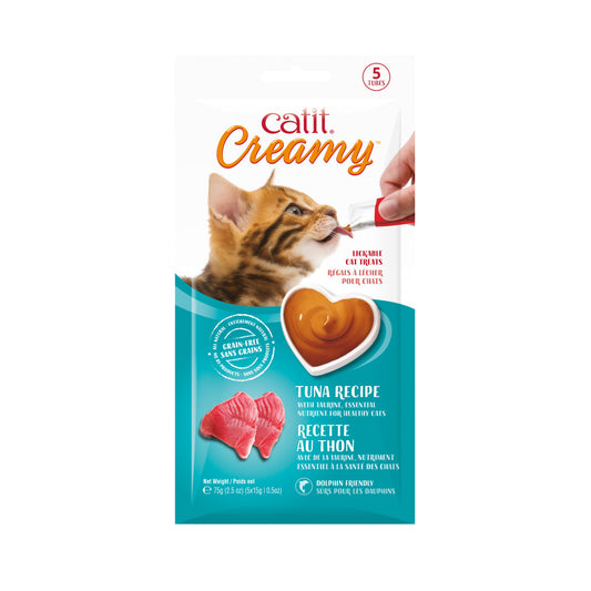 Catit Creamy Cat Treats – 5 Pack