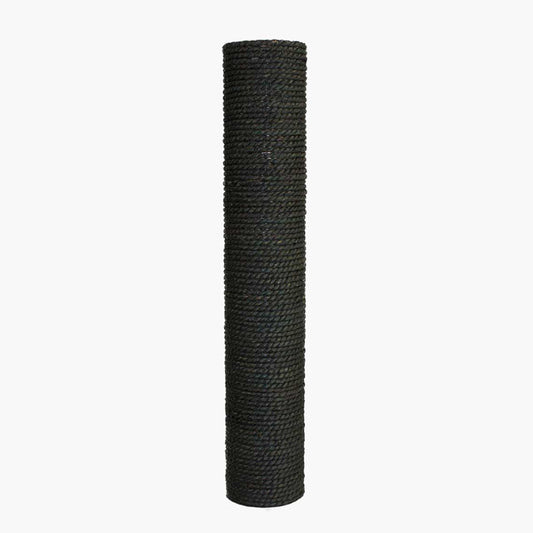 Seagrass scratch post black 8 x 44.5 cm