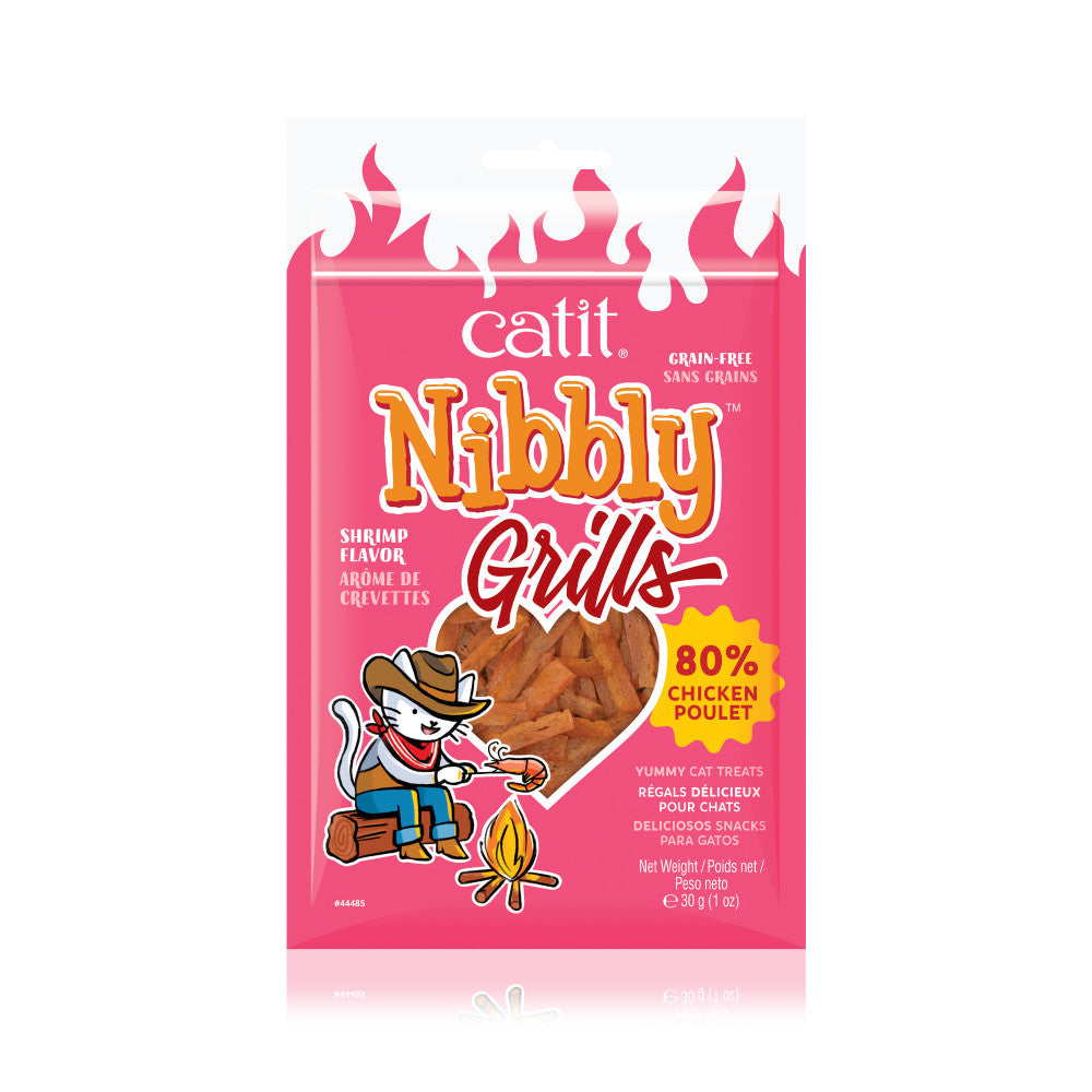 Grills cat treats shrimp flavor 