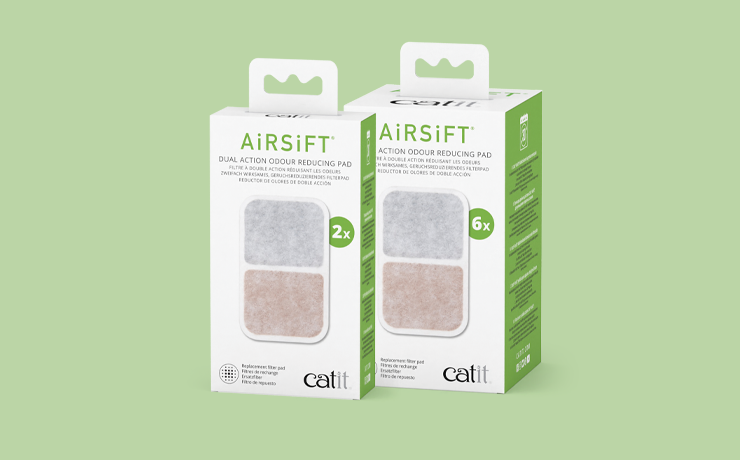 Pastiglie Antiodore Catit AirSift Per Lettiera - Confezione Da 6 Pezzi Con Carbone Attivo - Foto 6