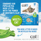 Combines our popular pea husk litter with the power of bentonite clay Go Natural - Multi-Cat Clumping Litter