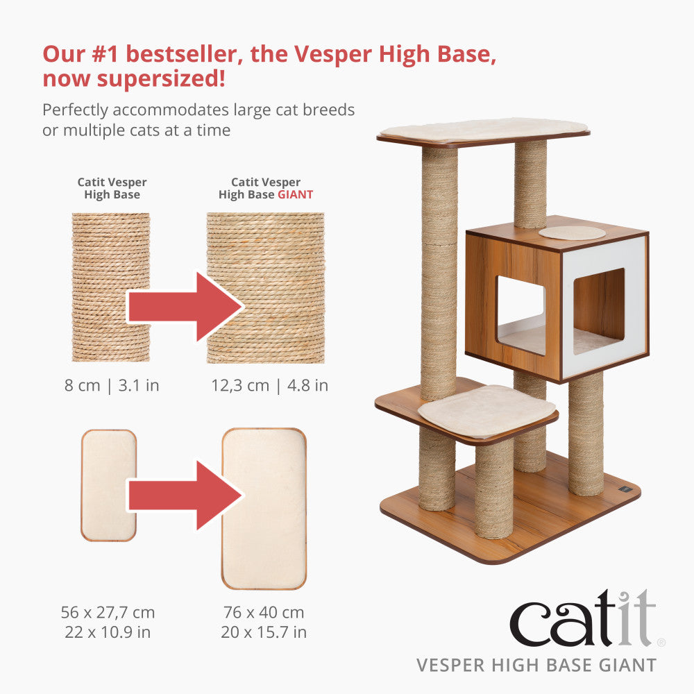 Vesper High Base Giant Catit Canada