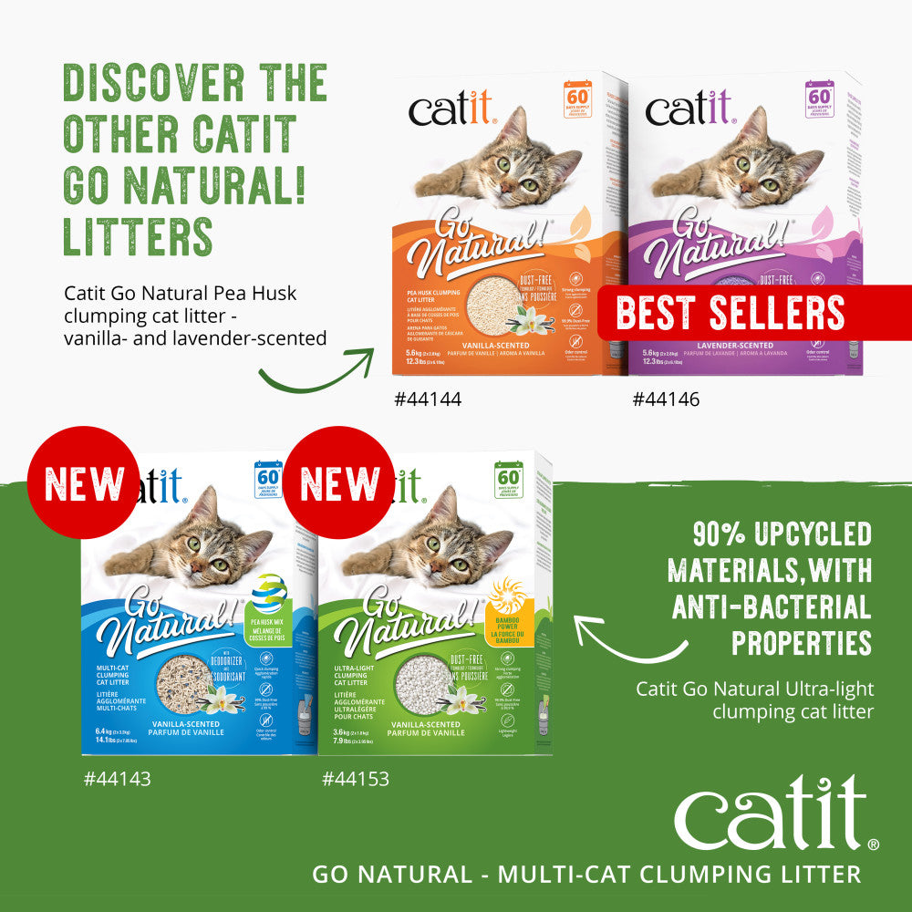 Catit Go Natural! Multi-Cat Clumping Cat Litter