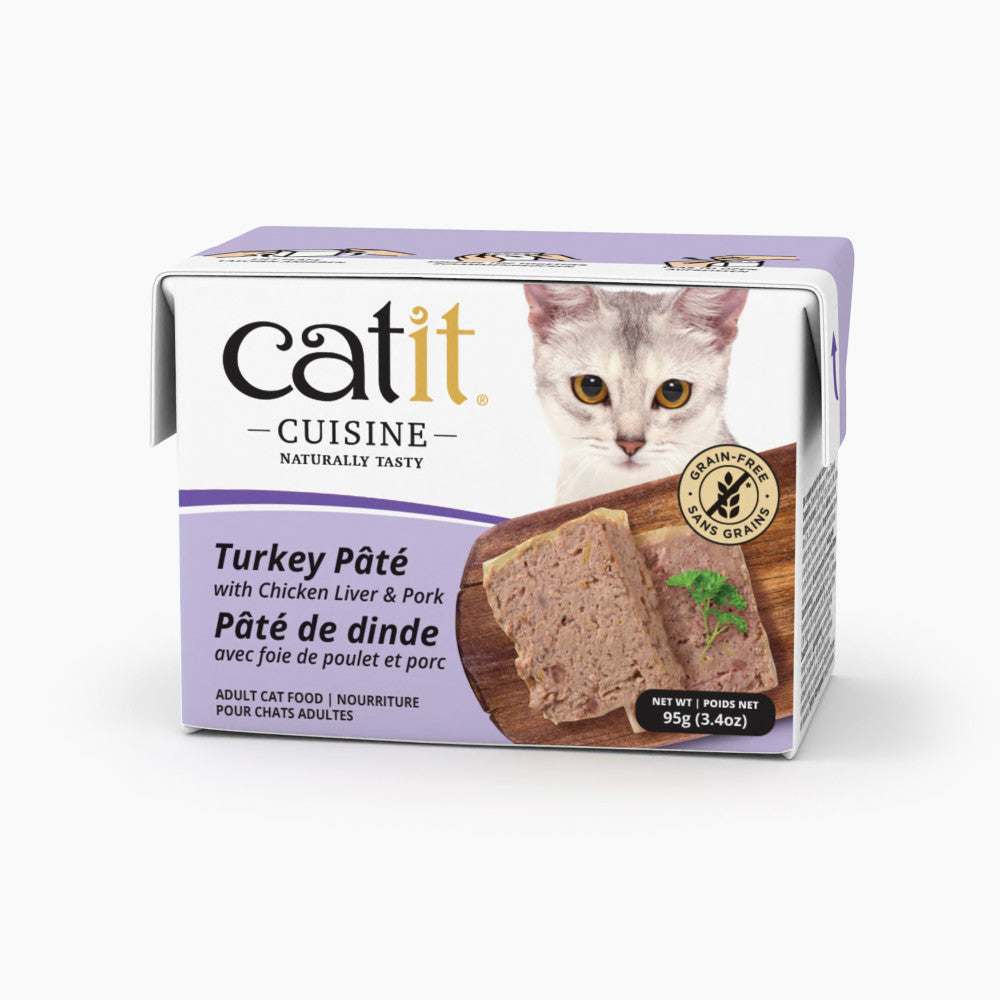 Cuisine cat food turkey pâté with Chicken Liver & Pork