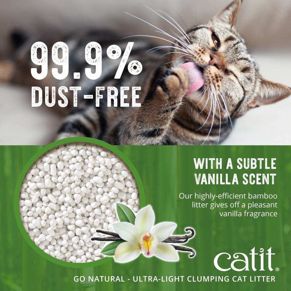 99.9% dust-free Go Natural - Ultra-Light Clumping Cat Litter