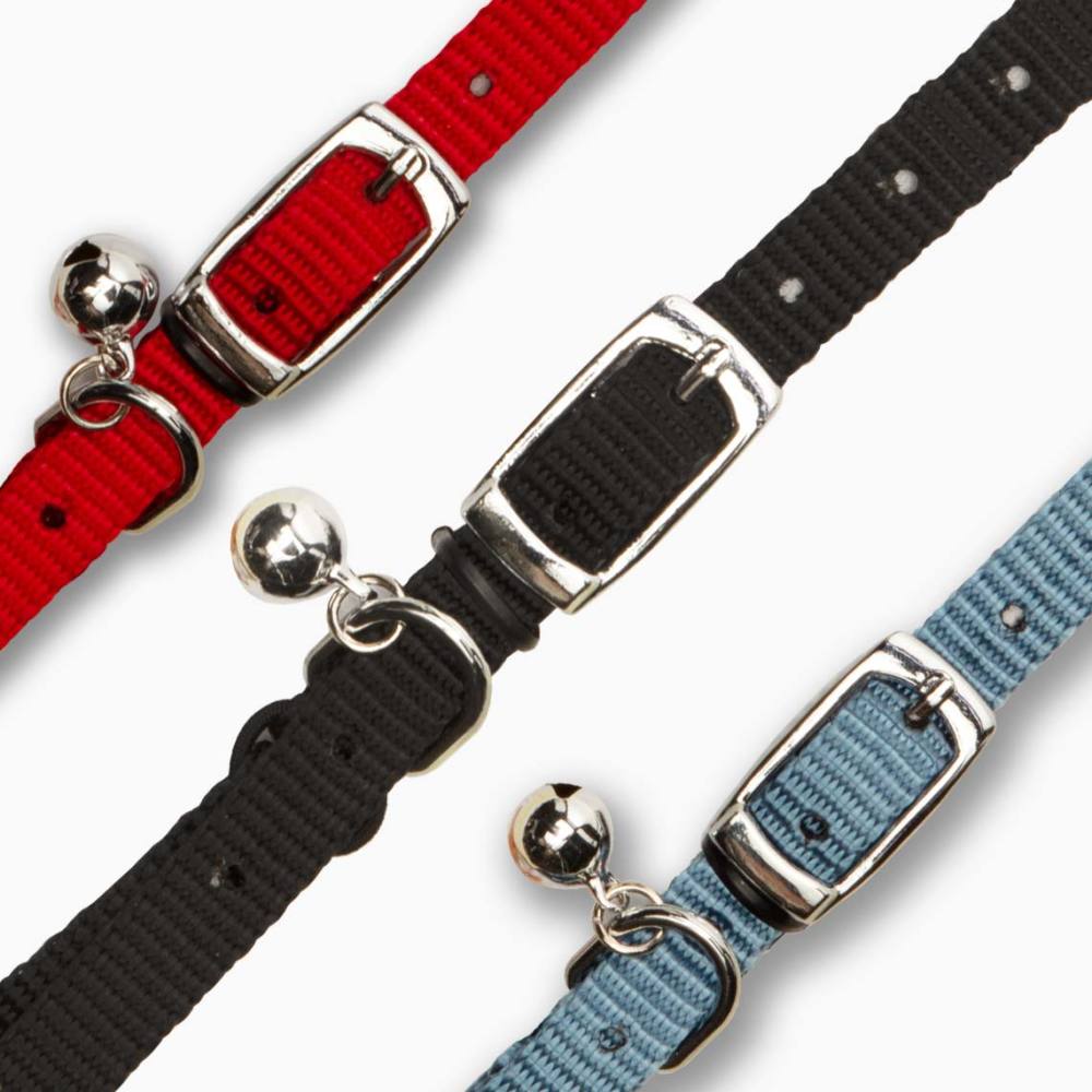 Nylon cat collars