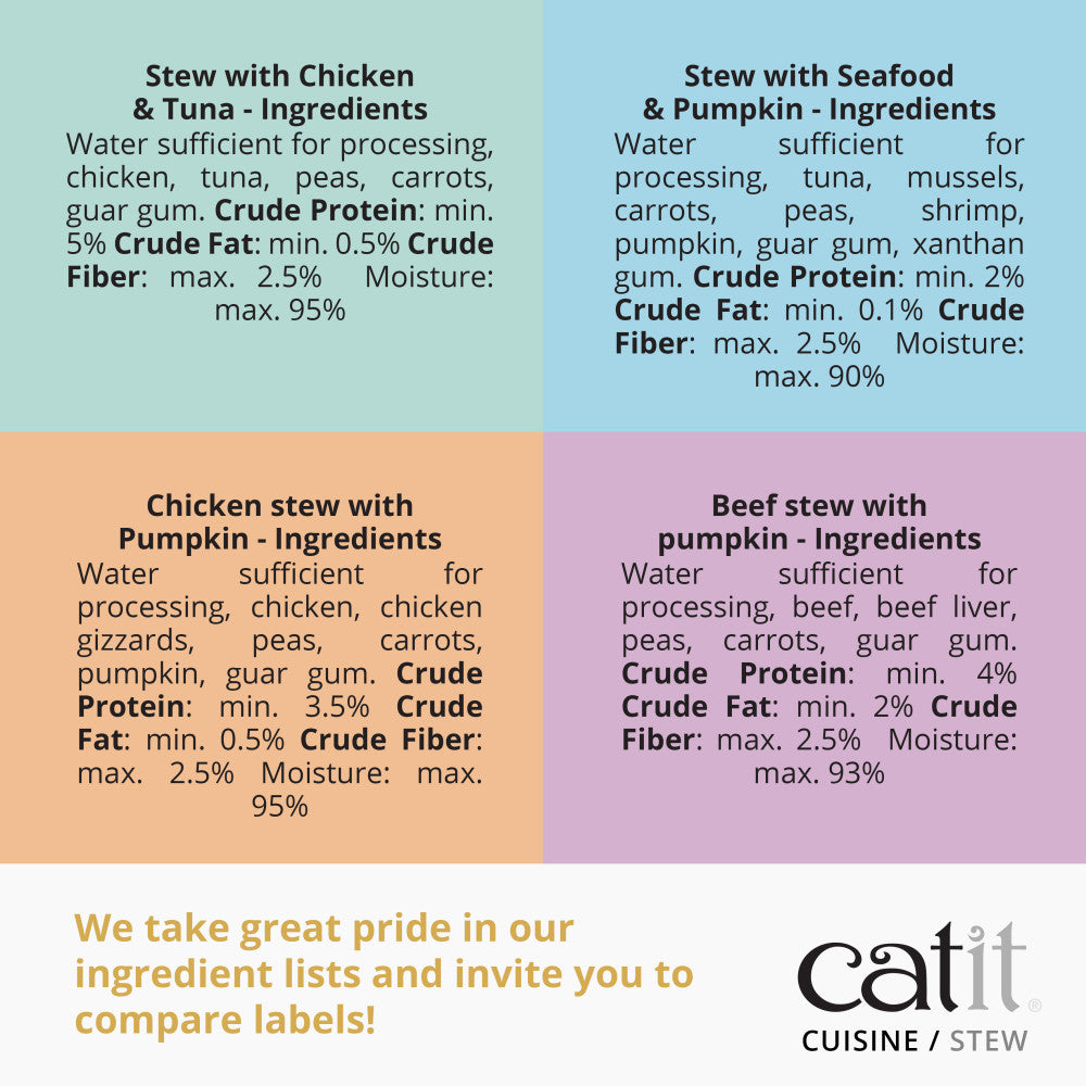 Cuisine we take great pride in our ingredient lists and invite you to compare labels!