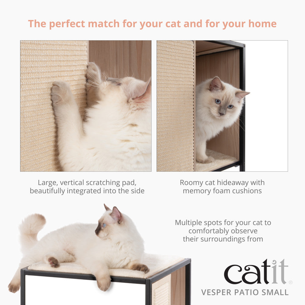 The perfect match for your cat and for your home Vesper Patio Small