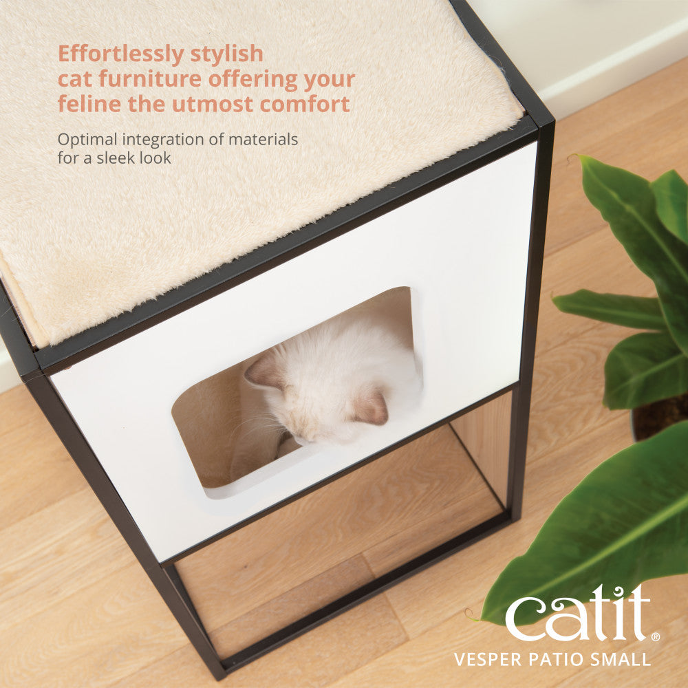 Effortless stylish cat furniture offering your feline the utmost comfort Vesper Patio Small